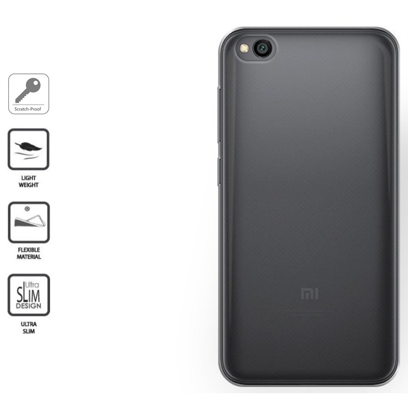 Silikoninis dėkliukas 1.0 mm. storio - permatomas (REDMI GO) Silikoninis dėkliukas 1.0 mm. storio - permatomas (REDMI GO)
